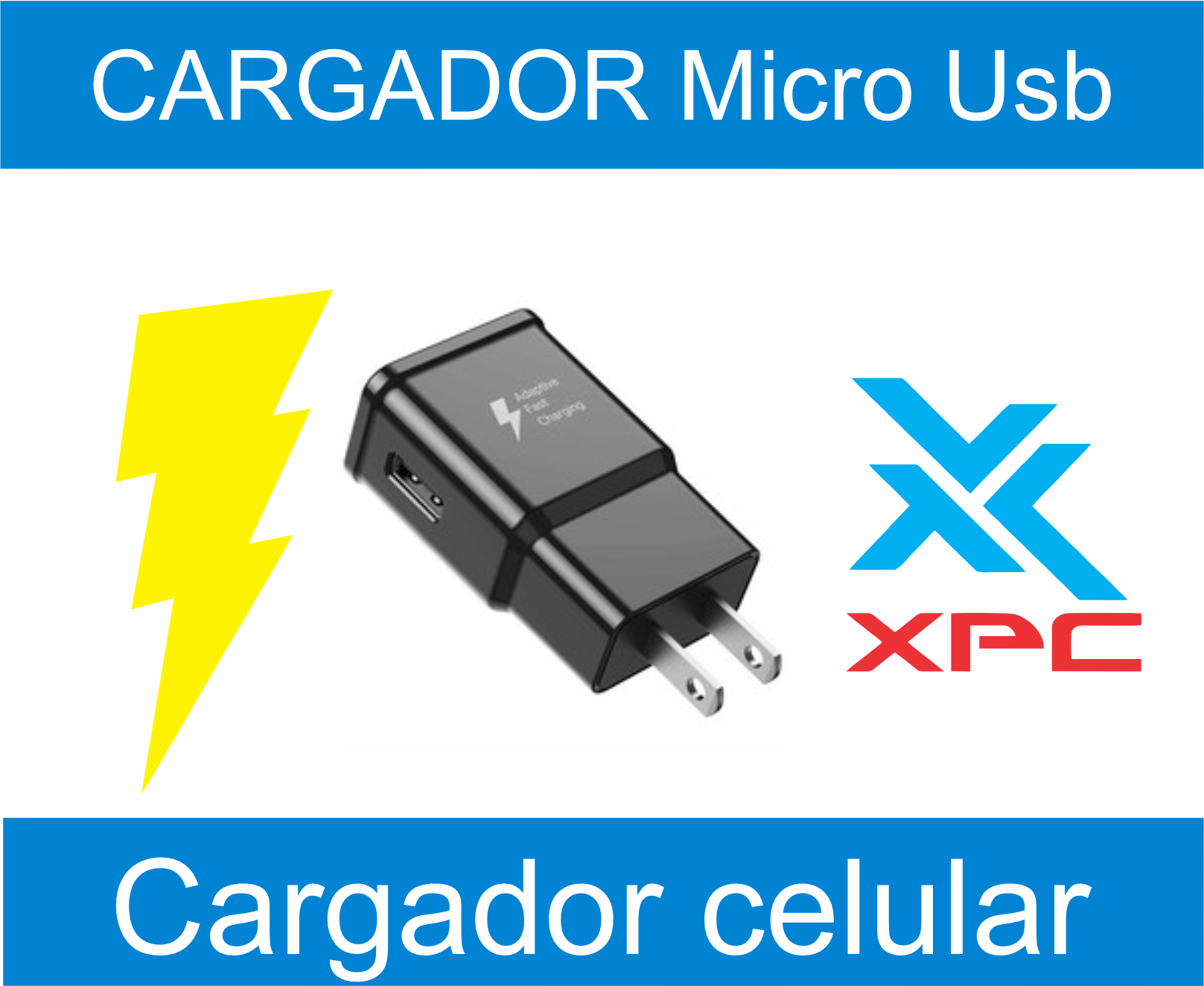 cargador usb micro